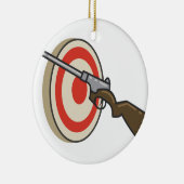 Target Shoot Keramisch Ornament (Rechts)