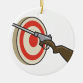 Target Shoot Keramisch Ornament (Voorkant)