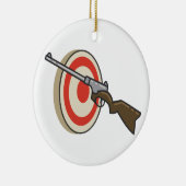 Target Shoot Keramisch Ornament (Rechts)