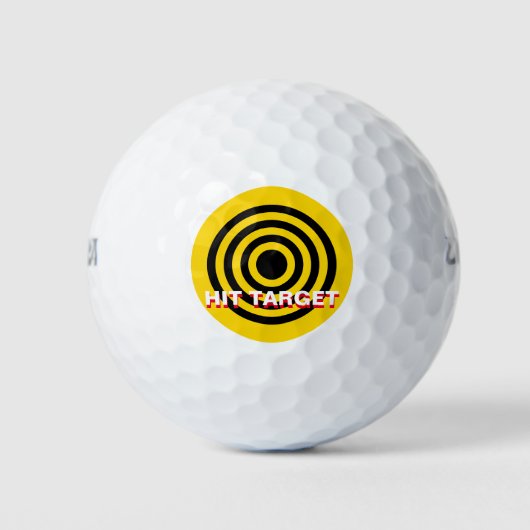 Target Spot golfbal Golfballen (Voorkant)