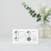 Target Uur Focus Tool | Werk | Studie | Oefening Visitekaartje (Staand voorkant)