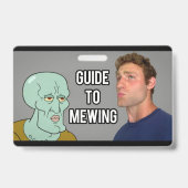 Targeta Mewing Badge (Achterkant)