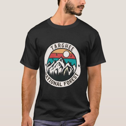 Targhee nationaal bos t-shirt (Voorkant)