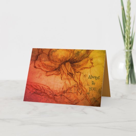 *'T'arici Rose' design, Feestdagen Kaart (Voorkant)