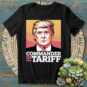 tarief donkerste politieke tijdlijn satirische quo t-shirt