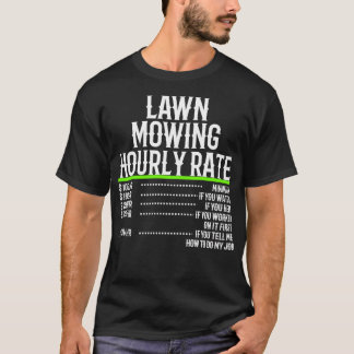 Tarief grawn Mowing Hourly T-shirt