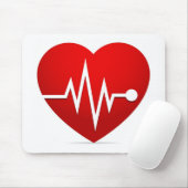 Tarief hartslag muismat (Met muis)