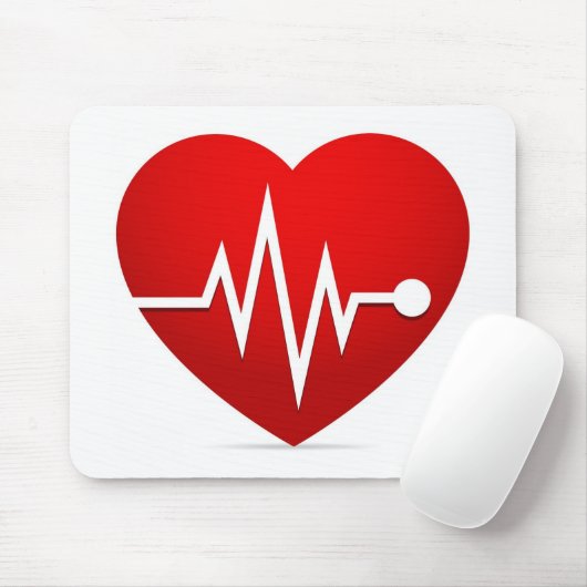 Tarief hartslag muismat (Met muis)