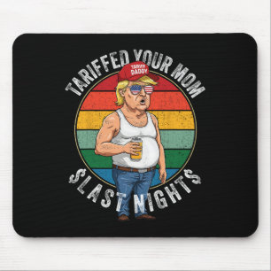 Tarief je moeder retro grappige tarief papa Trump  Muismat