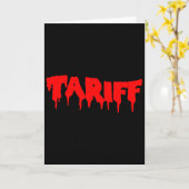 Tarief Kostuum Grappig Sarcasme 2025 Trend Mode Kaart (Gele Bloem)