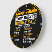 Tarief per uur voor twee bestuurders grote klok (Hoek)