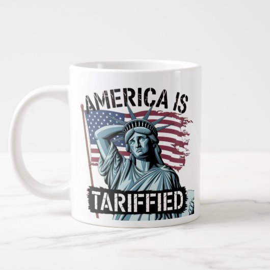 Tarief Titters – Amerika's Satirische Verklaring Grote Koffiekop (Links)