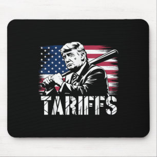 Tarief Trump Usa Vlag Handelsmacht Grappige Tess Muismat