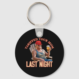 Tarief Uw Mama Grappig Tarief Papa Trump Meme Sleutelhanger