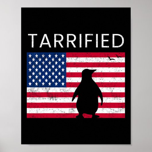 Tariefhandel Anti-Republikeinse Conservatieve Ping Poster (Voorkant)