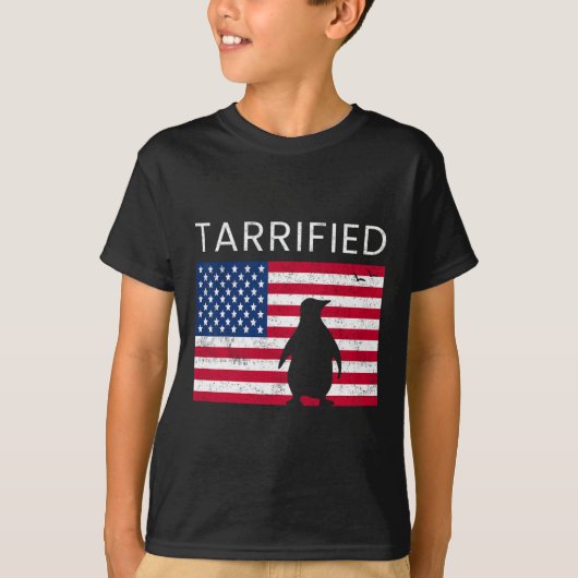Tariefhandel Anti-Republikeinse Conservatieve Ping T-shirt (Voorkant)