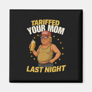 Tariefpapa politieke meme - Grappige Trump stijl t Magneet