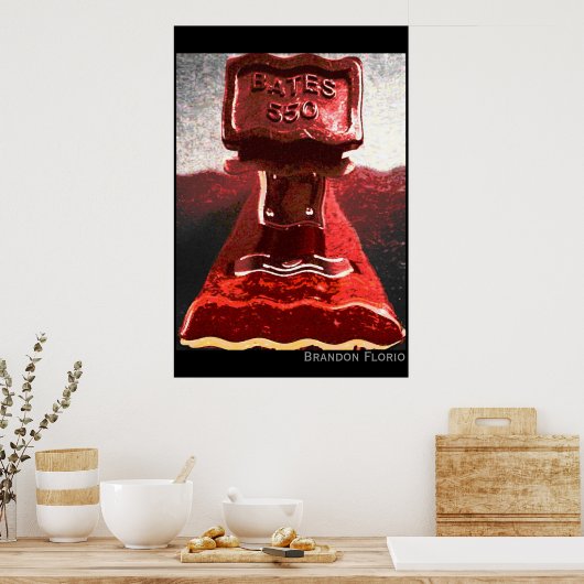 Tarieven 550 poster (Keuken)