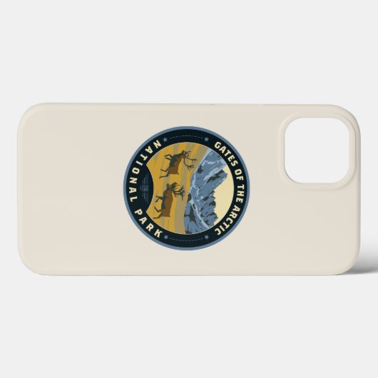 Tarieven van het nationale Arctisch park Case-Mate iPhone Case (Achterkant (horizontaal))