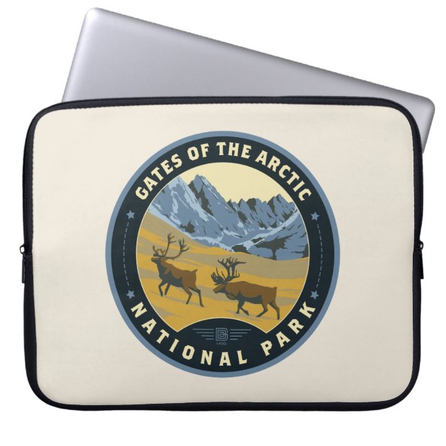 Tarieven van het nationale Arctisch park Laptop Sleeve (Voorkant)