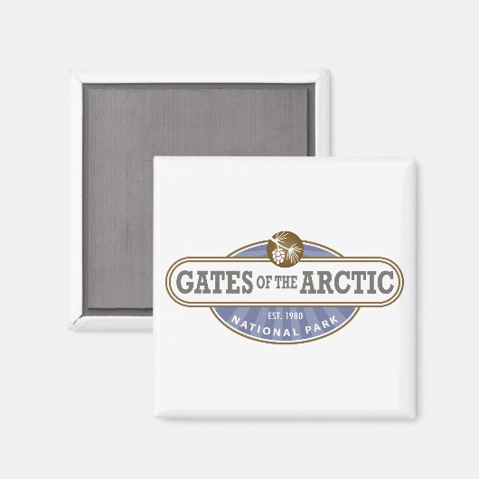 Tarieven van het nationale Arctisch park Magneet (Voorkant / Achterkant)