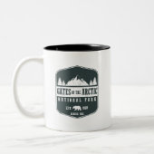 Tarieven van het nationale Arctisch park Tweekleurige Koffiemok (Links)