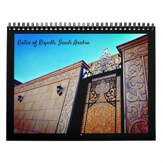 Tarieven van Riyadh, Saudi-Arabië Kalender (Hoes)