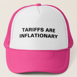 Tarieven zijn inflatoire™ trucker hoeden pet