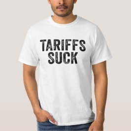Tarieven zuigen - Antitarieven T-shirt