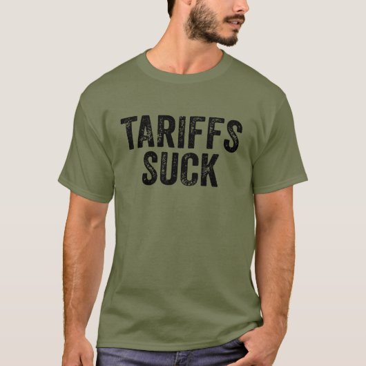 Tarieven zuigen - Antitarieven T-shirt (Voorkant)