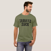 Tarieven zuigen - Antitarieven T-shirt (Voorkant volledig)