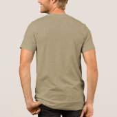 Tarieven zuigen - Antitarieven Tri-Blend Shirt (Achterkant)