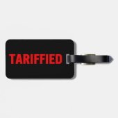 Tarievengerelateerde tarieven bagagelabel (Achterkant horizontaal)