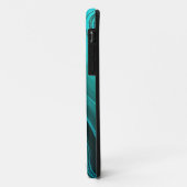 "Tarifa" blauwe wervelingen golven Case-Mate iPhone Case (Achterkant/links)