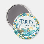 Tarifa, Cádiz, Spanje Spanje Magneet (Voorkant / Achterkant)