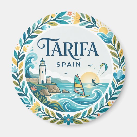 Tarifa, Cádiz, Spanje Spanje Magneet (Voorkant)