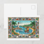 Tarifa Spain Travel Briefkaart (Voorkant / Achterkant)