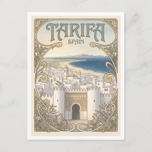 Tarifa Spanje Briefkaart (Voorkant)