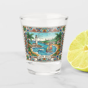 Tarifa Spanje Reizen Shot Glas