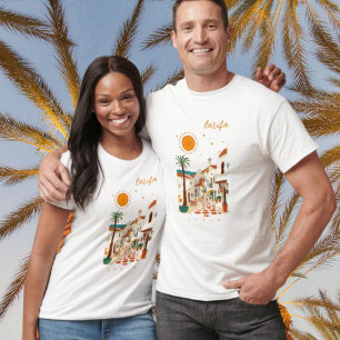 Tarifa Spanje vakantie mediterraan stad  T-shirt