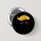 Tariff Sheriff President Trump Tariff Ronde Button 5,7 Cm (Voorkant /achterkant)
