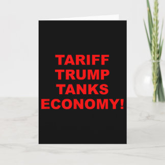 Tariff Trump Tanks Economy  Kaart