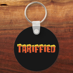 Tariffied - grappig Donald Trump tarief Sleutelhanger