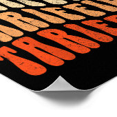 Tariffied Resist Protest Against Tariffs Retro Men Poster (Hoek)