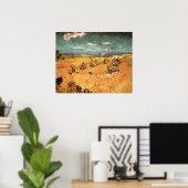 Tarikorens met maaier door Vincent van Gogh Poster (Thuiskantoor)
