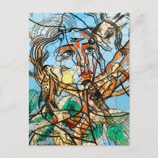 Tarin, Infinity Stippen beroemd gemaakt door After Briefkaart (Voorkant)