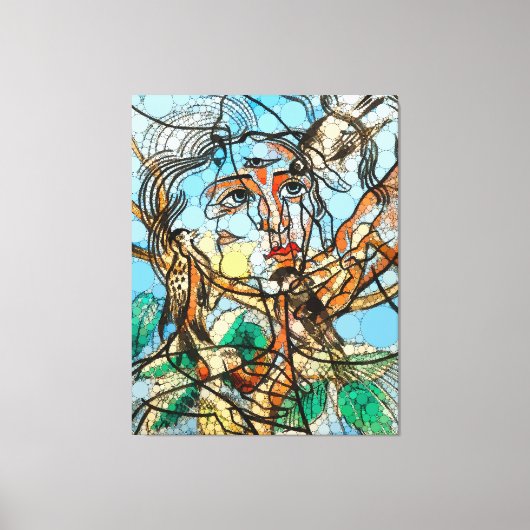 Tarin, Infinity Stippen beroemd gemaakt door After Canvas Afdruk (Voorkant)