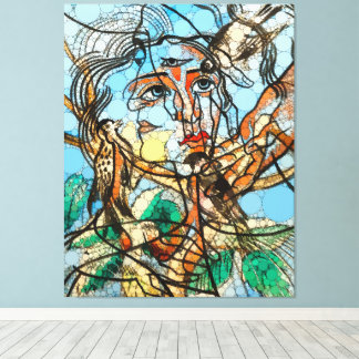 Tarin, Infinity Stippen beroemd gemaakt door After Canvas Afdruk