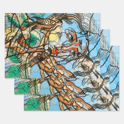 Tarin, Infinity Stippen beroemd gemaakt door After Inpakpapier Vel (Set)