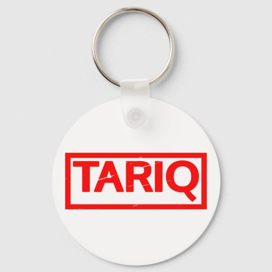 Tariq Stamp Sleutelhanger (Voorkant)